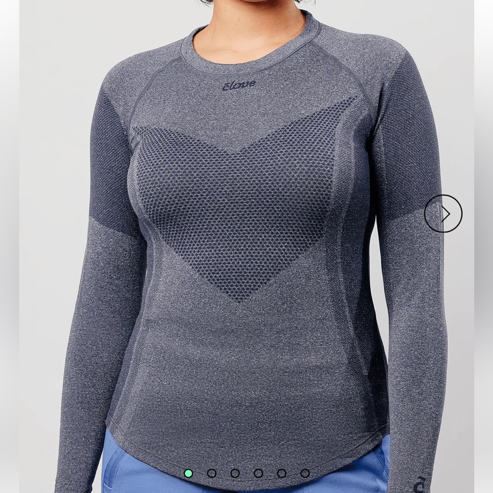 Love Women's Charcoal Long Sleeve Tee